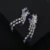 Stud Earrings Flower Tassel Water Drop Modelling