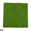 Dekorativa blommor 2Size Artificial Green Grass Mattas Mat gräsmattor Turf Mattor Fake Sod Moss för Micro Landscape Home Garden Accessories