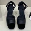 Sandali di alta qualità estate colore misto vera pelle classico elegante cinturino alla caviglia poco profondo sexy tacchi alti scarpe da donna da ufficio sandali