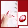 Nail Gel Cat Eye Polish Soak Off Luminous Magic Crystal Uv Magnetic Glitter Varnish Drop Delivery Health Beauty Art Dhmvk