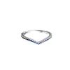 Cluster Rings Timeless Wish Sparkling Blue Ring 925 Sterling Silver Jewelry For Woman Making