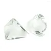 Lustre cristal clair couleur 4 pièces/lot 40mm boule de diamant bricolage rideau arbre de noël mariage guirlande brin