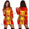 Hoodies للنساء من النوع الثقيل Plstar Cosmos 3dprinted Est Tigray Country Flag Coat of Arms Hoodie Dress Harajuku streetwear pullover required yeary 1 230227