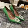 Amin amuaddi Nuove scarpe per le donne Vera pelle Tacchi altissimi sottili Primavera Autunno Designer di lusso Scarpe femminili 8.5CM Décolleté Scarpe eleganti taglia 35--41