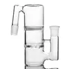 Peine Perc 14 mm Colector de ceniza de vidrio Colector de humo Colector de ceniza de vidrio de 18 mm Burbujeador para cachimbas Bong