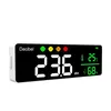 Desktafel klokken DM1306D digitale decibel geluidsmeter smart muur gemonteerde ruisdetector 30 130 dB temperatuur en vochtigheidsmonitor 230228