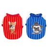 Vêtements pour chiens Mode Pet Supply Vêtements pour chiens Chiot Coton T-shirt Chat Vêtements pour chiens T-shirt 2 couleurs 4 tailles