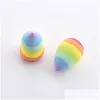 Spugne Applicatori Cotton Cute Makeup Sponge Blender Rainbow Gourd Waterdrop Foundation Powder Cosmetic Puff Tools Face Exfoliat Dhm9U