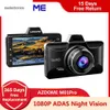 Uppdatera Azdome Car DVR FHD 1080p med Night Vision 3 Inch IPS Screen Dash Cam Cars Dashboard Camera DVR Parkering Monitor Car DVR