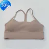 Yoga Outfits L-088 Flow Y Sport Bra Women Energy Workout Vest Crop Tops Breathable Padded Gym Running Push Up Lingerie Underwear lulus2ESSESS