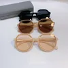 Солнцезащитные очки All-Match Fashion Trending Personality Round Rame Ins Candy Color Big Glasses Accessories