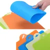 Non-slip Kitchen Plastic Chopping Blocks Vegetable Fruits Bread Cutting Boards Flexible Vegetable Meats Food Chopping Board BH8354 TQQ