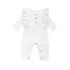 Baby Boys Girls Jumpsuits And Rompers Children Pearl piece peach heart onesie peplum edge ha skirt Clothes