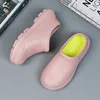 Slippers Unisex Kitchen Shoes Professional Chef s Oil-Proof Doctor Nurse Shoes High Quality Garden s Waterproof for Pet Workers Y2302