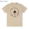 メンズTシャツヨシトモナラはあなたのホームビンテージTシャツコットンメンTシャツ新しいTシャツレディーストップ0301H23から長い道のり