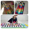 Davul perküsyon çocuk müzik piyano mat klavye oyun mat 20 tuşa zemin piyano 8 enstrüman ses 5 paly modları dans ped toys 230227