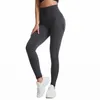 Active Pants High midja sömlösa leggings Tryck upp Leggins Sport Kvinnor Fitness Running Yoga Energy Elastic Byxor