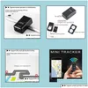 Bil GPS -tillbehör spårning Chip Mini Long Standby Magnetic SOS Tracker Locator Device Voice Recorder Drop Delivery Mobiles Motor DH5SR