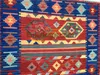 カーペットウールキリムハンド織り手作りの手作りの床のための幾何学的なトルコの祈りの編み物