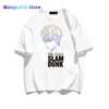 T-shirt da uomo Slam Dunk Anime giapponesi Streetwear T-shirt unisex Fashion the First Xiangbei Team Harajuku Cotton Abbigliamento da uomo Cartoon Tee 0228H23