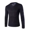 Suéteres masculinos Varsanol Cotton Sweater Men Manking Sleeve Sleeves Outwear Man Sweatter Sweatters Tops Loose Solid Fit Roupas de tricô 7Colors 230228