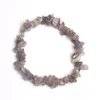 Beaded Mticolor Broken Natural Stone Bracelets For Women Healing Crystal Quartz Elasticity Wristband Mens Fashion Jewelry Gift Drop D Dhaov