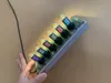 طاولة المكتب ساعات IPS Gate Gate Cyberpunk Nixie الحديثة كمبيوتر سطح المكتب زخرفة متعددة الوظائف RGB أنبوب 230228