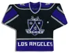 2023 Vintage personalizzato 1999-02 LA KINGS 20 Luc Robitaille CCM JERSEY 4 Rob Blake Home Away Maglie da hockey bianche nere Qualsiasi nome Numero cucito S-5XL