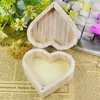 Presentförpackning Handgjorda smycken Box Portable Heart Shap