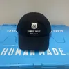 Ball Caps Human Made Baseball Cap Men Women 1 1 Hoge kwaliteit geborduurde mens gemaakt hoeden verstelbare vaste petten