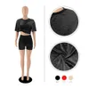 Womens New Product Summer Tracksuits Fashion Korean Velvet Set Casual Comfortable Shorts Suit