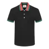 Tシャツイタリアポロットシャツファッションメンポロシャツ半袖カジュアルコットンシャツ高品質のカジュアルスターダウンカラートップ