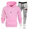 Men Designer Tracksuits 2 peças Conjunto de suor Sweats Spring Autumn Winter Fashion Sweatshirt Terno de capa de calça de casaco