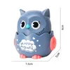 Diecast Model Cars 1PCS Funny Owl Inertial Car Classic Wind Up Toys Baby Boy Girl Pull Back Toy Kindergarten Kids Christmas Gifts Inertial Toy CarJ230228J230228