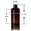 Storage Bottles 4Pcs 150ML Makeup Water Toner Liquid Soap Shampoo Shower Gel Dispenser For Beauty