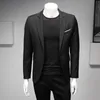 Mäns kostymer Autumn Winter Korean Män blazer Casual Slim Fit Male Office Suit Coat Formal Masculina Business Blazers S1021