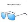 Sunglasses Classic Aviation Men Polarized Metal Stylish Driving Shades UV400 Cool Pilot Sun Glasses With Box