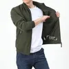 Herrjackor Autumn Winter Fleece Jacket Men's Casual Quick Dry Bomber Cardigan Coats 4xl 5xl Solid Color Top