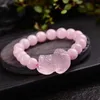 STRAND JOURSNEIGE POZE NATUURLIJKE CRYSTAL BRACELETS RAME KLEAGE MET PIXIU HANDER GELUKKELIJK VOOR VRIENDELS Single Lap sieraden kralen strengen