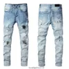 2023 Designer Jeans vaqueros spanx Denim Pantalon De Broderie De Mode Trous Pantalon Nous Taille 28-40 Hip Hop