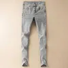 Jeans designer designer designer jeans sono lavabili e versatili pantaloni ricamati da uomo indossare jzuk e7fy