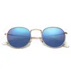 Moda Occhiali da sole di lusso Uomo Classico Marchio Retro Occhiali da donna firmati Ray Metal Frame Bans Designer Occhiali da sole Donna Ml 3447 3548 Box