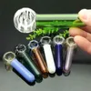 Acessórios para fumantes New Europe e Americaglass Tubbler Fumando tubo de água Vidro Bongo colorido Lollipop Pipe
