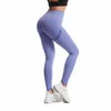 Active Pants High midja sömlösa leggings Tryck upp Leggins Sport Kvinnor Fitness Running Yoga Energy Elastic Byxor