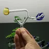 Accessori per fumatori Bruciatore rubinetto classico Bong in vetro Pipa in vetro Pipa ad acqua Rig olio Ciotole in vetro Brucia olio