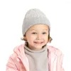 Hoeden 8 kleuren babymuts voor jongen warme winter kinderen breanie gebreide kinderen meisjes jongens cap geboren