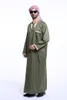 Ethnic Clothing Jubba Thobe For Men Arabic Dubai Cotton Mens Formal Thobes Long Sleeve Muslim Robe Islamic Arab Kaftan Prayer Wear