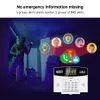Alarm Systems Fuers W210 GSM Smart System Tuya WiFi Wireless Home Security Motion Sensor med Color LCD Display Panel Kit 230227