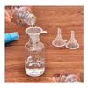 Perfume Bottle Small Per Funnels Wholesale Plastic For Liquid Oil Filling Empty Packing Tool Drop Delivery Health Beauty Fragrance De Dhmh3