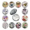 Butterfly Storage Boxes Bins Pillbox Medicine Container Tablet Storage Case Round Shape Medicine Container For Pill Storage Holder